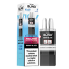 Bling vape device and packaging on a white background