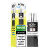 Bling vape device and packaging on a white background