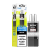 Bling vape device and packaging on a white background