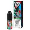 Ayce Liq vape juice bottle and packaging on a white background