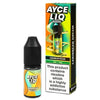 Ayce Liq vape juice bottle and packaging on a white background