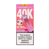 VISCORP PRO+ 40K vape device packaging with nicotine warning on a white background