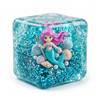 Squishy Life Cubes Ocean-Themed Stretchy Sensory Fidget Cube Toy with Floating Sea Life