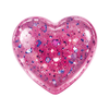 Heart Diamond Squishy Toy Glitter Sensory Stress Relief Squeeze Heart