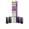 IVG 2400 Reload 4in1 Multi Flavour Pre - filled Vape Pods - Box Of 5 - #Vapewholesalesupplier#