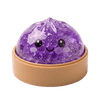 Cute Small Glitter Dumpling Squishy Filled with Colorful Orbeez