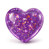 Heart Diamond Squishy Toy Glitter Sensory Stress Relief Squeeze Heart