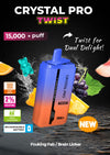 Crystal Pro Plus Twists 15000 Puff Refillable & Rechargeable Vape Device - Vapewholesalesupplier