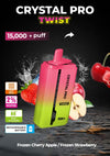 Crystal Pro Plus Twists 15000 Puff Refillable & Rechargeable Vape Device - Vapewholesalesupplier