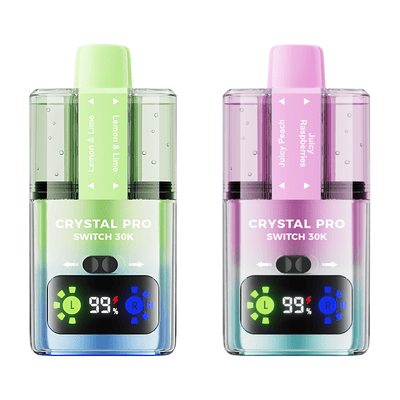 Crystal Pro Switch 30K Puff Pre-Filled Pod Kit I Box of 5