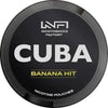 Cuba Nicotine Pouches Cherry Pack of 10 in a round tin, featuring rich cherry flavour combined with a strong nicotine hit in tobacco-free pouches.