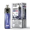 Feoba Pro 6000 Disposable Device 20MG Pack of 5, Blueberry Ice