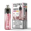 Feoba Pro 6000 Disposable Device 20MG Pack of 5, Blueberry Ice