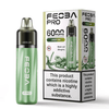 Feoba Pro 6000 Disposable Device 20MG Pack of 5, Blueberry Ice