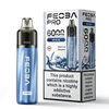 Feoba Pro 6000 Disposable Device 20MG Pack of 5, Blueberry Ice
