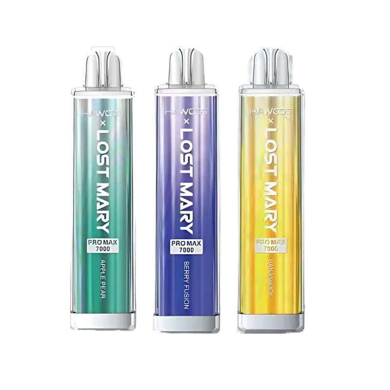 Hawcos x Lost Mary Pro Max 7000 disposable vape Device Box of 10,