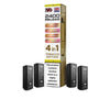 IVG 2400 Reload 4in1 Multi Flavour Pre - filled Vape Pods - Box Of 5 - Eliquid Base - Blue Edition