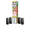 IVG 2400 Reload 4in1 Multi Flavour Pre - filled Vape Pods - Box Of 5 - #Vapewholesalesupplier#