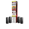 IVG 2400 Reload 4in1 Multi Flavour Pre - filled Vape Pods - Box Of 5 - #Vapewholesalesupplier#