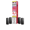 IVG 2400 Reload 4in1 Multi Flavour Pre - filled Vape Pods - Box Of 5 - #Vapewholesalesupplier#