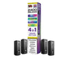 IVG 2400 Reload 4in1 Multi Flavour Pre - filled Vape Pods - Box Of 5 - #Vapewholesalesupplier#