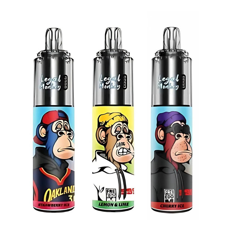 Legal Monkey 9000 puffs Disposable Vape Device - 20MG Box of 5 - #Vapewholesalesupplier#