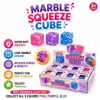 Marble Squeeze Cube Super Soft Slow-Rising Squishy Stress Relief Fidget Toy