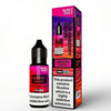 Pack of 10 Vapes Bar Ghost Salts 10ml Nic Salt E - liquid - Eliquid Base - Blueberry Raspberry Cherry