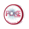 POKE Nicotine Pouches Citrus Pack of 10 in round cans, delivering a zesty citrus flavour with a sharp nicotine hit in smooth, tobacco-free pouches.