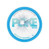 POKE Nicotine Pouches Citrus Pack of 10 in round cans, delivering a zesty citrus flavour with a sharp nicotine hit in smooth, tobacco-free pouches.