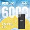 Relx Max Go 6000 Disposable Vape Device 20mg Box Of 5, Blueberry Cranberry Cherry