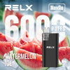 Relx Max Go 6000 Disposable Vape Device 20mg Box Of 5, Blueberry Cranberry Cherry