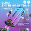 The Bling Ultra Plus 30K Prefilled Pod Kit Box of 5 - Vapewholesalesupplier