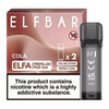 Elf Bar Elfa Pre Filled Pods Box of 10, Apple Peach