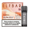 Elf Bar Elfa Pre Filled Pods Box of 10, Apple Peach