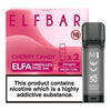 Elf Bar Elfa Pre Filled Pods Box of 10, Apple Peach