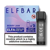 Elf Bar Elfa Pre Filled Pods Box of 10, Apple Peach