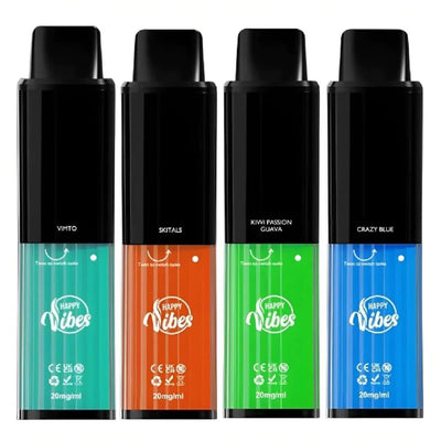 Happy Vibe 2400 Disposable Device 20MG - Box of 5