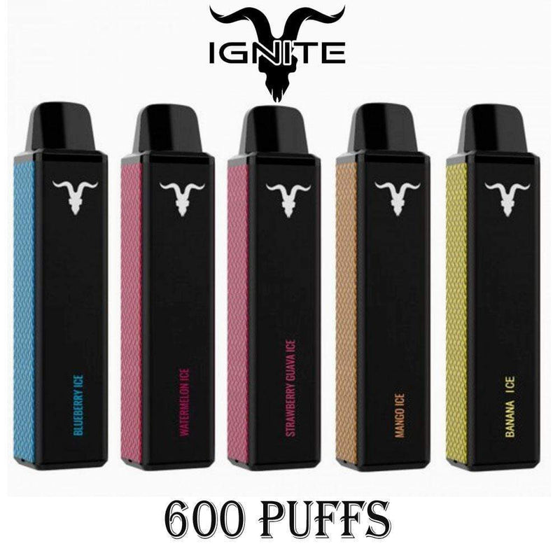 IGNITE V600 Disposable Vape Pod Device 20mg Box of 10