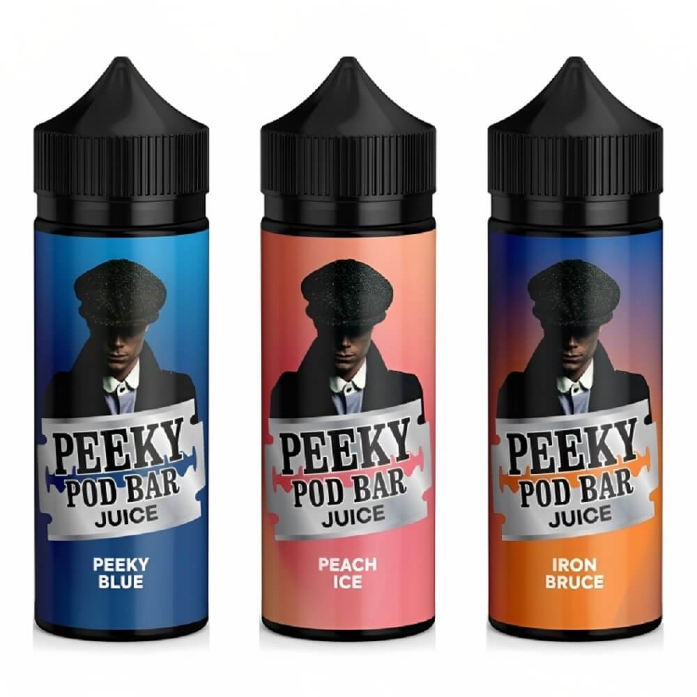 Peeky Blenders Pod Bar Juice Shortfill 100ml Vapes Vape Wholesale
