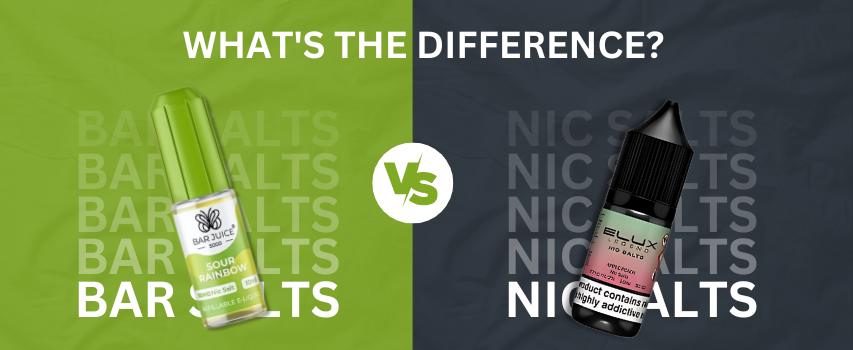A Quick Guide to Nic Salts & Bar Salts