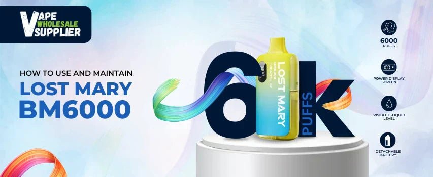 How to Use and Maintain Lost Mary BM6000? A Comprehensive Guide