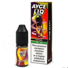 Ayce Liq vape juice bottle and packaging on a white background