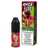 Ayce Liq vape juice bottle and packaging on a white background