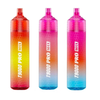 Vape device and packaging with 'Fizzy Cherry' flavor on a white background