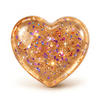 Heart Diamond Squishy Toy Glitter Sensory Stress Relief Squeeze Heart