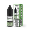 Frumist vape juice bottle and packaging on a white background
