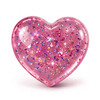 Heart Diamond Squishy Toy Glitter Sensory Stress Relief Squeeze Heart