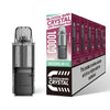 Bloody Bar Crystal 10K Pre - Filled Pods - Eliquid Base - Blue Razz Lemonade