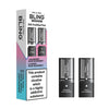 Bling vape pods packaging with two pods on a white background